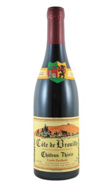 côte de brouilly château thivin zaccharie